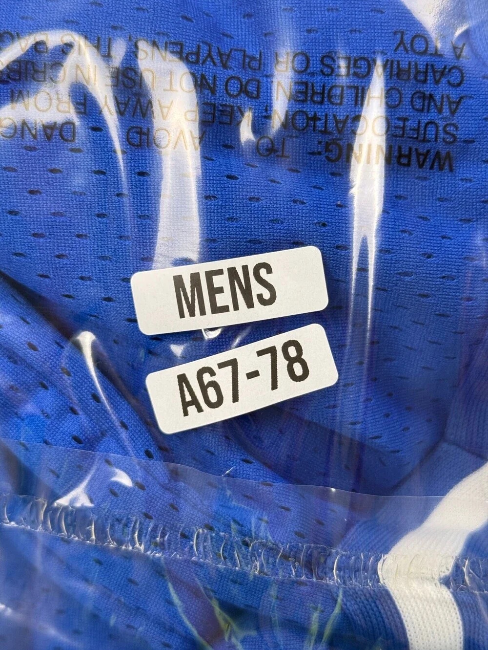 Original Use Athletic Shorts Blue 2000s Adjustable Drawstring - Mens L